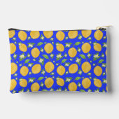 Lemon Bloom Collection gebloemd blauw Etui (Achterkant)