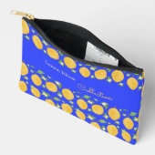Lemon Bloom Collection gebloemd blauw Etui (Open)