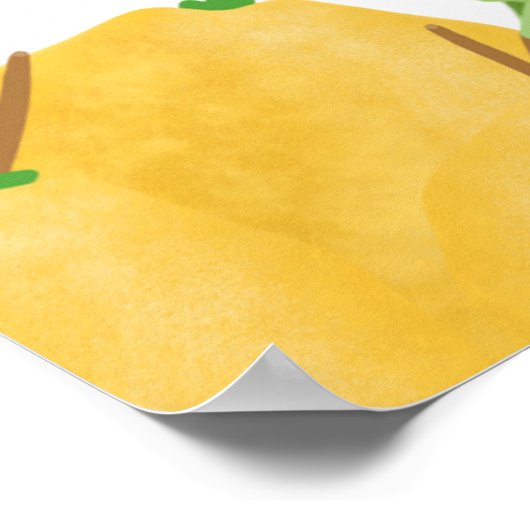 Lemon Bloom Collection  Poster (Hoek)