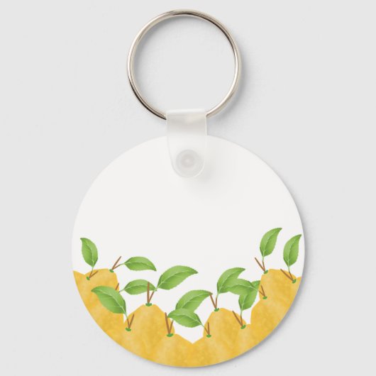Lemon Bloom Collection Sleutelhanger (Achterkant)