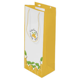Lemon Bloom Collection Wijn Cadeautas