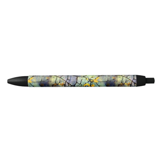 Lemon Blossom Braches Pens Zwarte Inkt Pen (Voorkant)