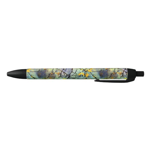 Lemon Blossom Braches Pens Zwarte Inkt Pen (Bodem)