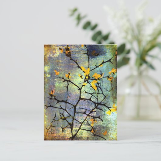 Lemon Blossom Briefkaart (Staand voorkant)