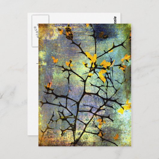 Lemon Blossom Briefkaart (Voorkant / Achterkant)