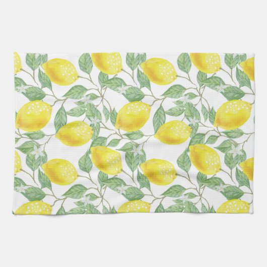 Lemon Blossom Theedoek (Horizontaal)