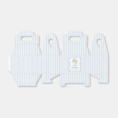 Lemon Blue Birthday Bedankdoosjes (Uitgevouwen)