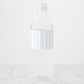 Lemon Blue Verjaardag Waterfles Etiket (Achterkant)