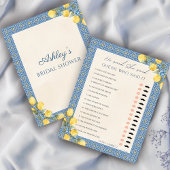 Lemon Blue zei dat ze Vrijgezellenfeest spel zei