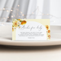 Lemon boeken voor het kaartje baby. Citrusboeken v