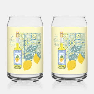Lemon Boerderij Retro Blikvorm Glas