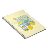 Lemon Boerderij Retro Notitieboek (Rechterzijde)