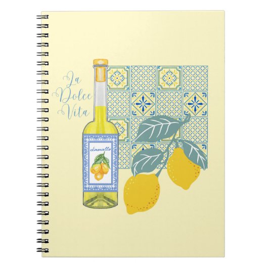 Lemon Boerderij Retro Notitieboek (Voorkant)