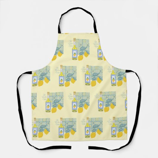 Lemon Boerderij Retro Schort (Voorkant)