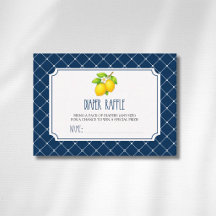 Lemon Boog Navy Blauwe Diamant Elegante Luierloter