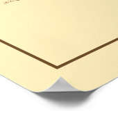  Lemon Boom Botanische Keukenkunst Poster (Hoek)