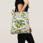  Lemon Boom Waterverf Art Tote Bag (Dichtbij)