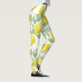 Lemon-boomwaterverf Leggings (Rechts)