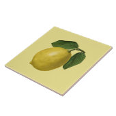 Lemon Botanisch ~ Keuken ~ Elke kleurachtergrond Tegeltje (Zijkant)