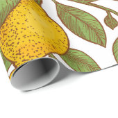 Lemon botanisch naadloos patroon cadeaupapier (Rol Hoek)