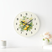 Lemon Bouquet with White Blossoms Grote Klok (Huis)