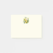 Lemon Bouquet with White Blossoms Post-it® Notes (Voorkant)