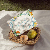 Lemon & Bows Whimsical Boys Baby Shower Bedankkaart