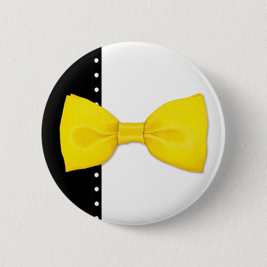 Lemon Bowtie Button (Voorkant)