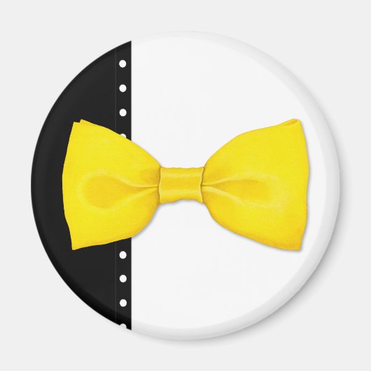 Lemon Bowtie Magnet (Voorkant)