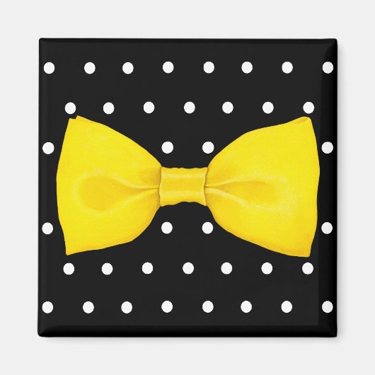 Lemon Bowtie Magnet (Voorkant)