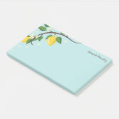 Lemon Branch - Aangepaste naam Post-it® Notes (Schuin)