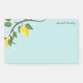 Lemon Branch - Aangepaste naam Post-it® Notes