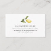 Lemon Branch Enclosure Kaart (Voorkant)