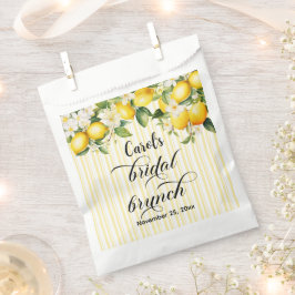 Lemon Branch Mediterraan Zomer Bruids Brunch Bedankzakje