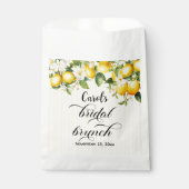 Lemon Branch Mediterraan Zomer Bruids Brunch Bedankzakje (Voorkant)