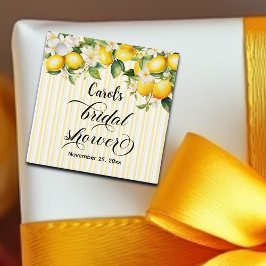 Lemon Branch Mediterraan Zomer Vrijgezellenfeest Bedankjes Labels