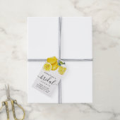 Lemon Breeze Favor Dank u Cadeaulabel (Met Touw)