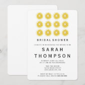 Lemon Bridal Shower Kaart (Voorkant / Achterkant)