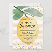 Lemon Bridal Shower Kaart (Voorkant)