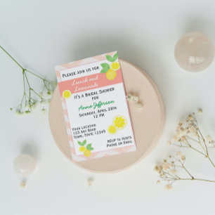 Lemon Bridal Shower Kaart