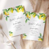 Lemon Bridal Shower Kaart