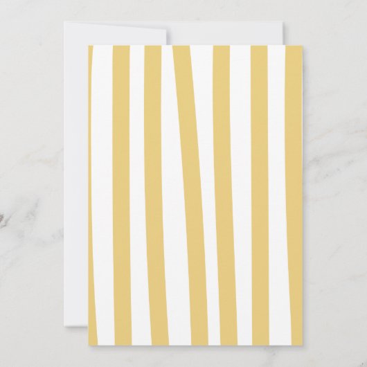 Lemon Bridal Shower Kaart (Achterkant)