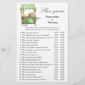 Lemon Bridal shower Shoe game (Voorkant)