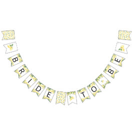 Lemon Bride is Vrijgezellenfeest die vlaggen bunde Vlaggetjes