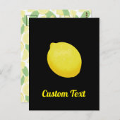 Lemon Briefkaart (Voorkant / Achterkant)