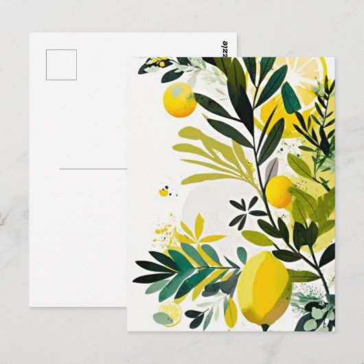 Lemon Briefkaart (Voorkant / Achterkant)