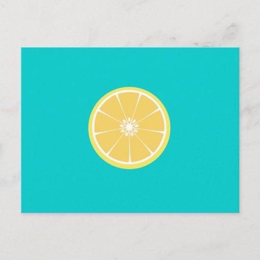 lemon briefkaart (Voorkant)