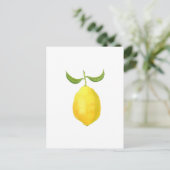 Lemon Briefkaart (Staand voorkant)