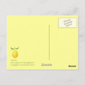 Lemon Briefkaart (Achterkant)