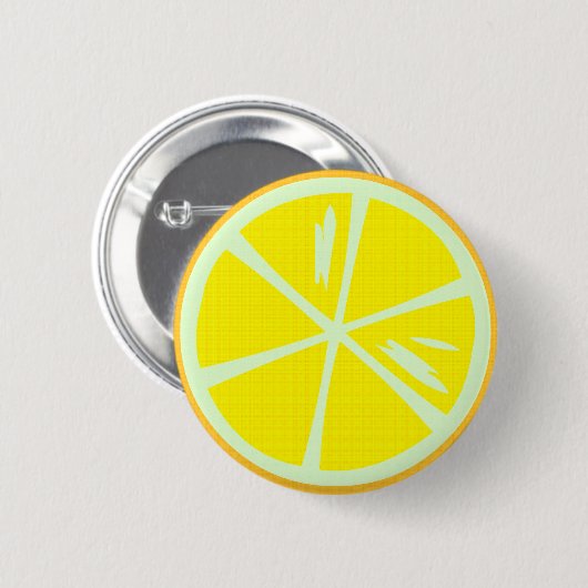 Lemon Button (Voorkant /achterkant)